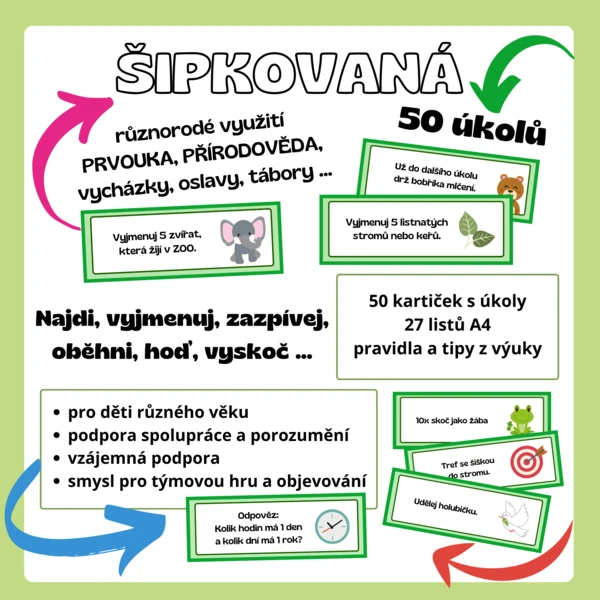 Šipkovaná - hra nejen pro děti 1