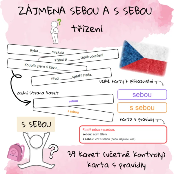 Zájmena sebou / s sebou 1