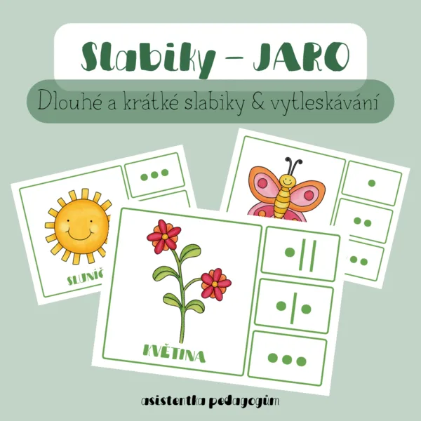Jaro - Krátké a dlouhé slabiky, vytleskávání 1