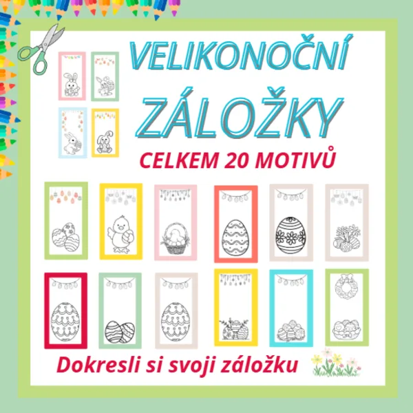 Velikonoční záložky 1