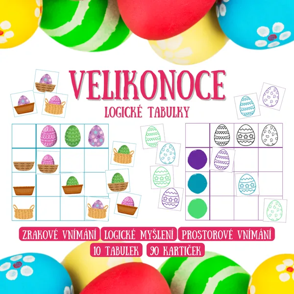 VELIKONOCE - logické tabulky 1