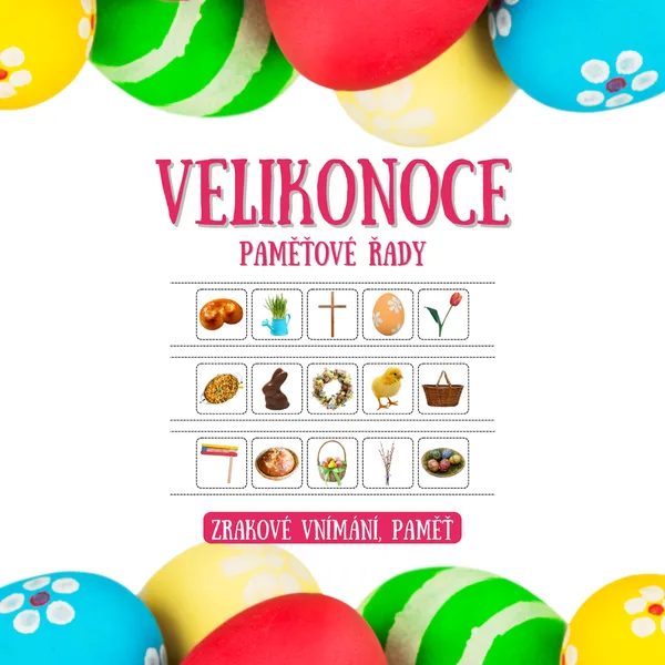 VELIKONOCE - paměťové řady 1