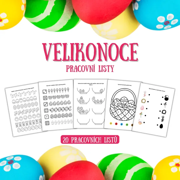 VELIKONOCE - pracovní listy 1