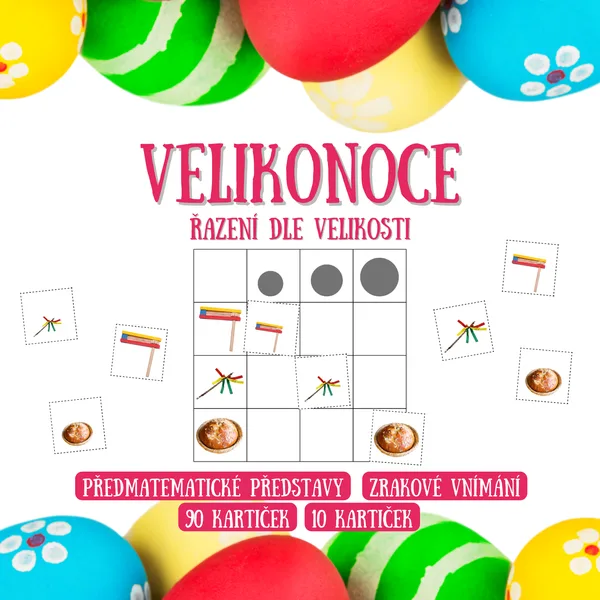 VELIKONOCE - řazení dle velikosti 1