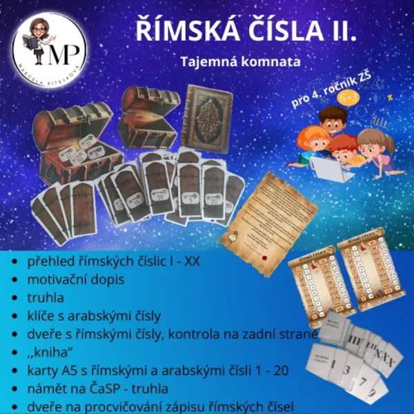 Římská čísla II - Tajemná komnata 1
