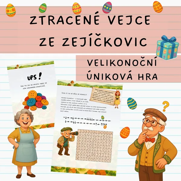 Velikonoční úniková hra 1