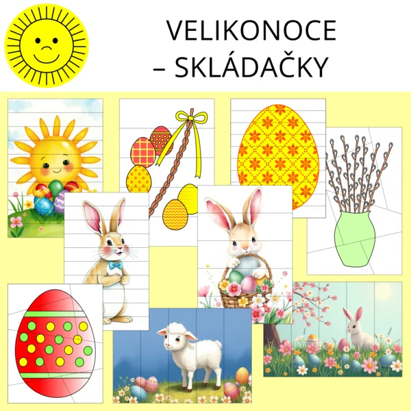 VELIKONOCE - SKLÁDAČKY 1