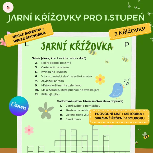 Jarní křížovky 1