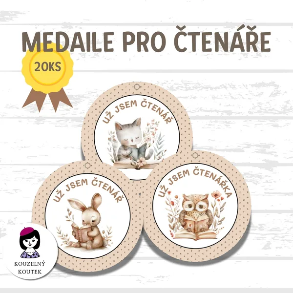 Medaile pro čtenáře 1