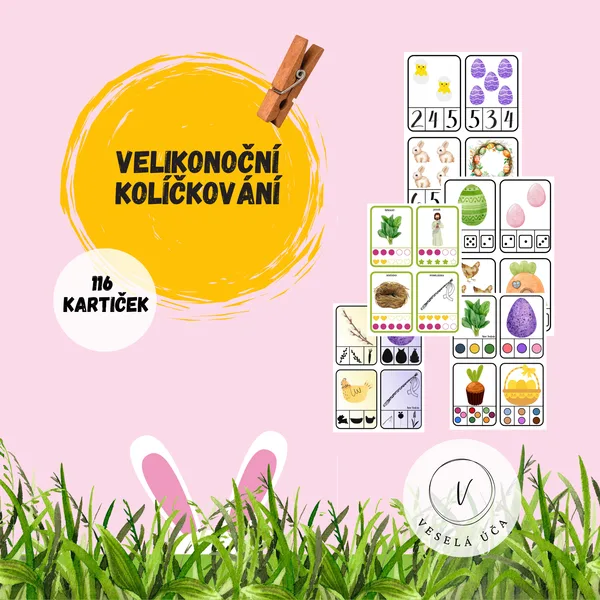 Velikonoční kolíčkování 1