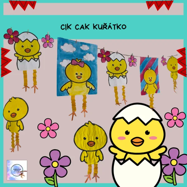 CIK CAK kuřátko 1