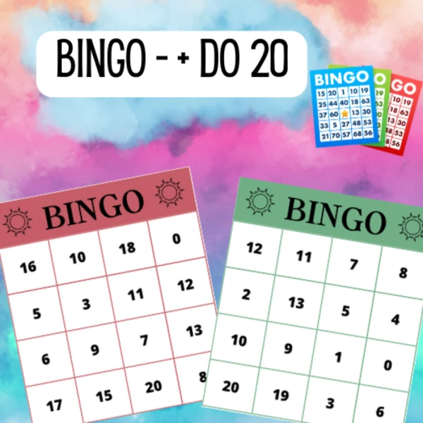 Bingo (sčítání, odčítání do 20) 1