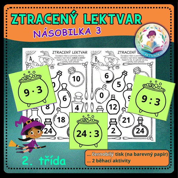 ZTRACENÝ LEKTVAR - 2. TŘÍDA 1