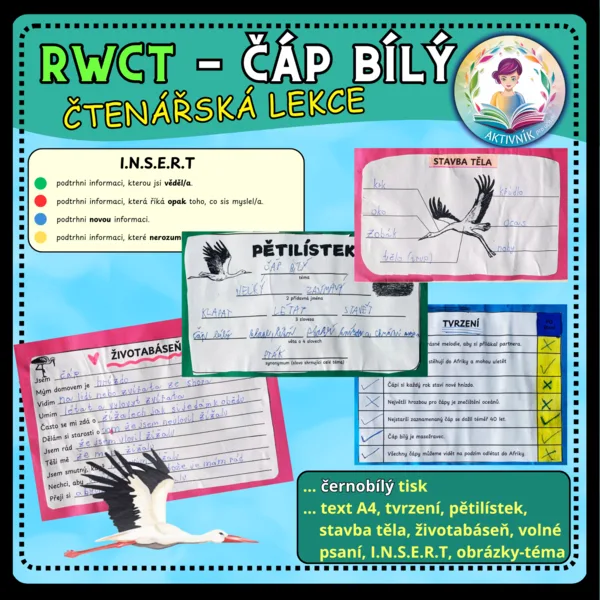 RWCT - ČÁP BÍLÝ (čtenářská lekce) 1