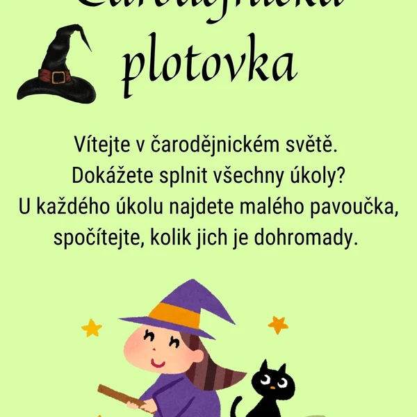 Čarodějnická plotovka 1