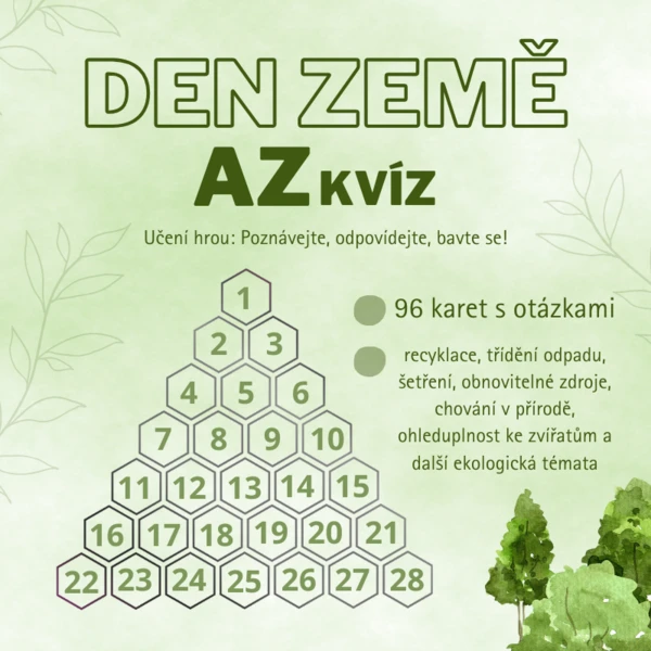 🌍AZ-kvíz Den Země  1