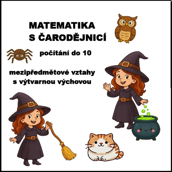 Pálení čarodějnic - počítání do 10 1