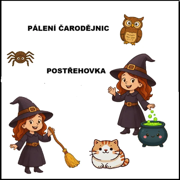 Pálení čarodějnic - postřehovka 1