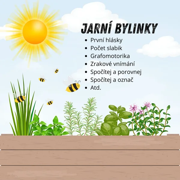 JARNÍ BYLINKY pro MŠ 1