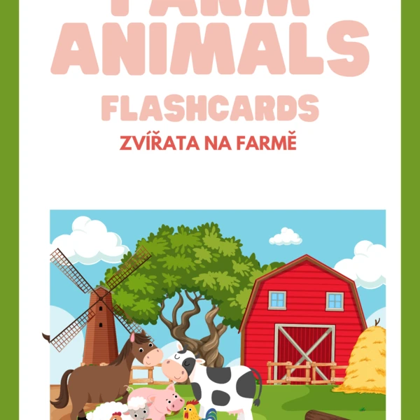 Farm Animals Flashcards 1