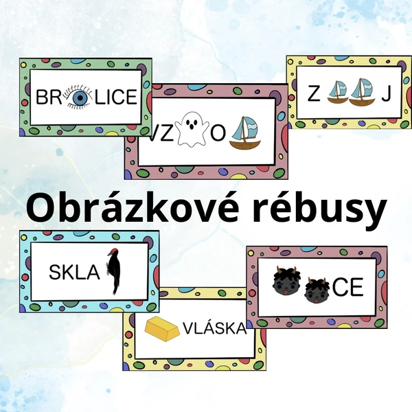Obrázkové rébusy 1