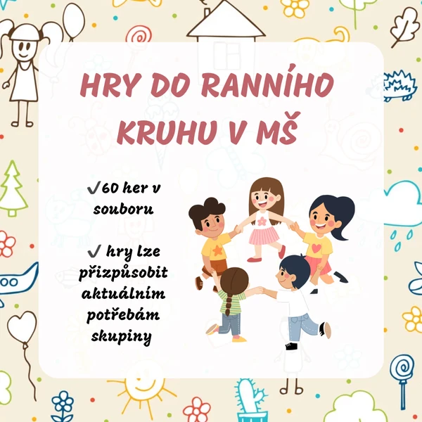Hry do ranního kruhu v mateřské škole  1