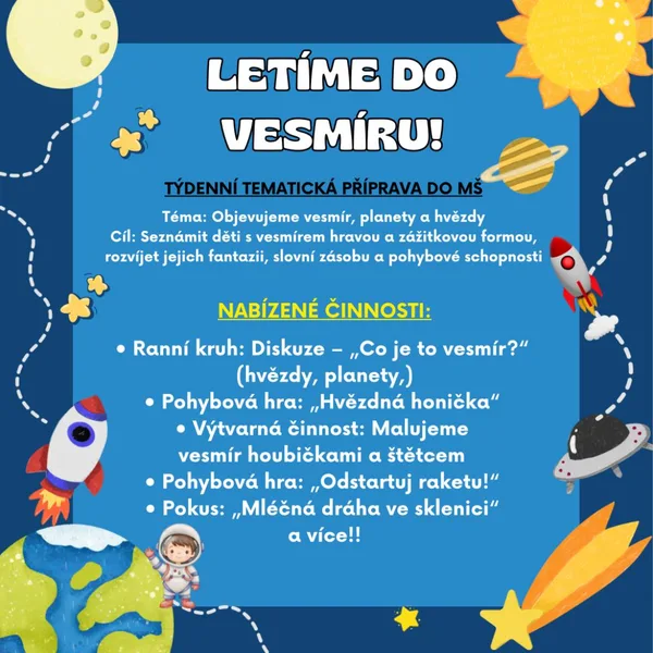 Letíme do vesmíru! 1