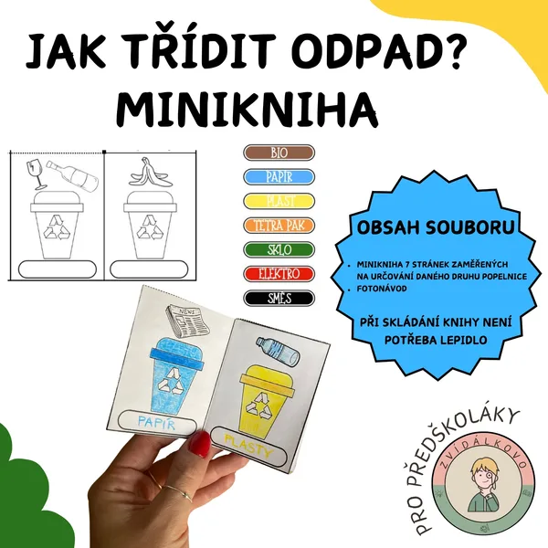 Jak třídit odpad? LAPBOOK  1