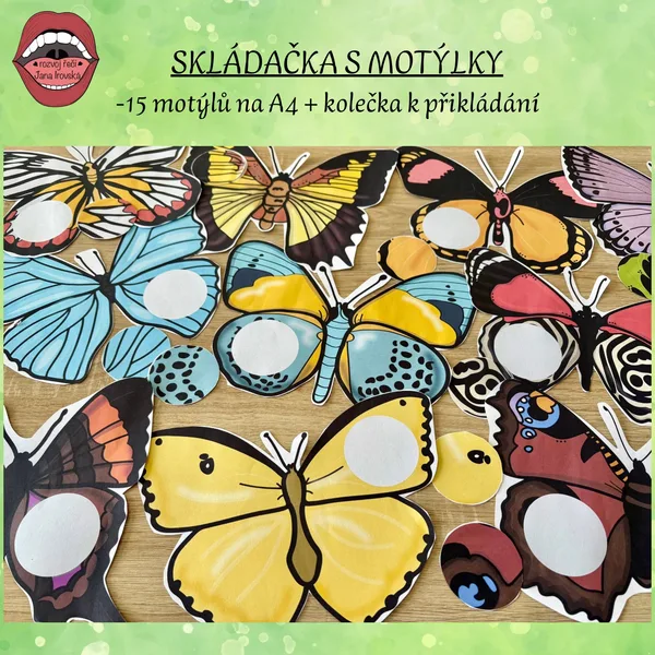 SKLÁDAČKA S MOTÝLKY 1