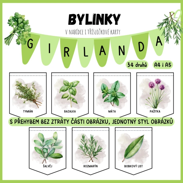 BYLINKY - girlanda 1