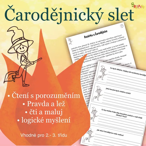 Čarodějnický slet s Rozárkou (2. – 3. třída) 1