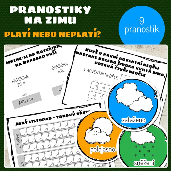 Pranostiky na zimu - platí nebo neplatí? 1