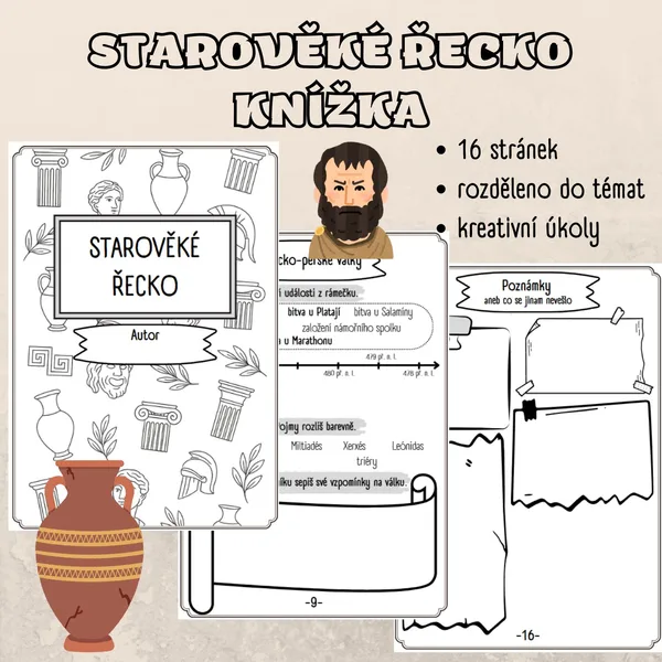 Starověké Řecko - opakovací knížečka 1
