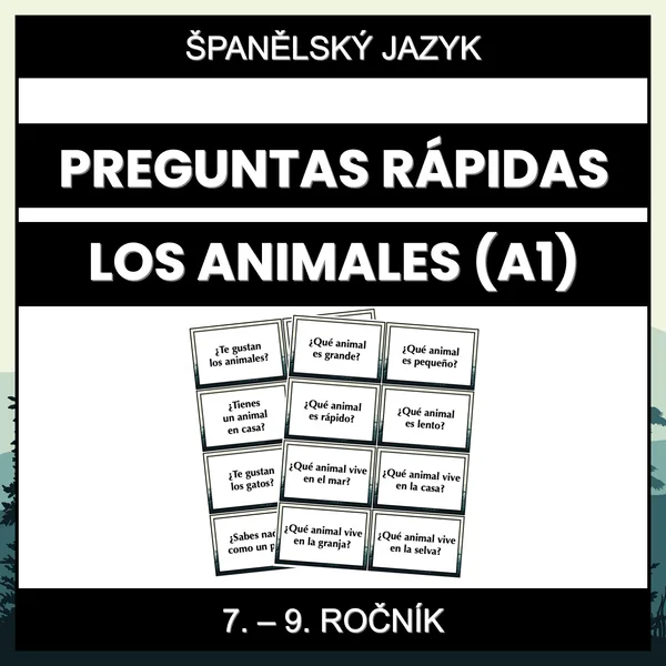 Preguntas Rápidas - Los Animales (A1) 1