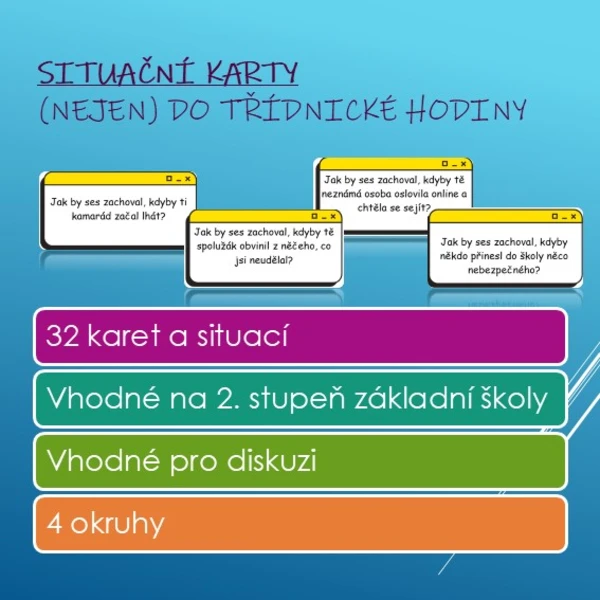 Situační karty (nejen) do třídnické hodiny 1