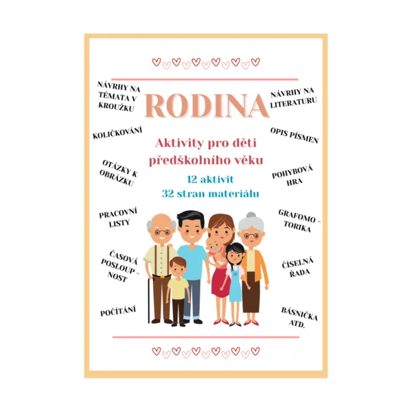 Rodina - aktivity pro děti předškolního věku 1