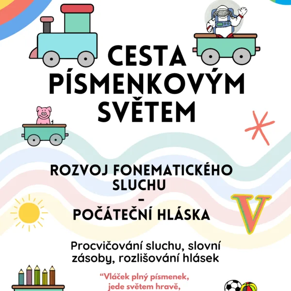 Sluchová diferenciace - počáteční hláska 1