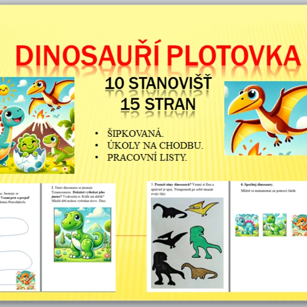 DINOSAUŘÍ PLOTOVKA, ŠIPKOVANÁ 1