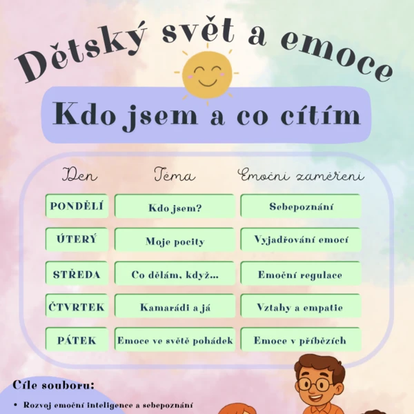 Děti, emoce (Kdo jsem a co cítím) 1