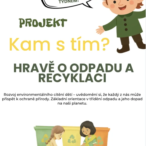 Třídíme odpad - recyklace (Den Země) 1