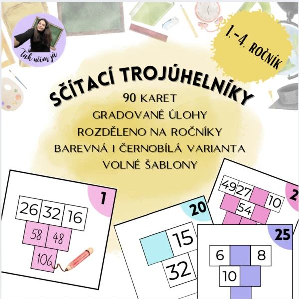 Sčítací trojúhelníky 1