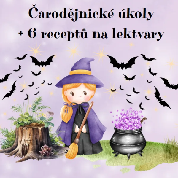 Čarodějnické úkoly + recepty 1