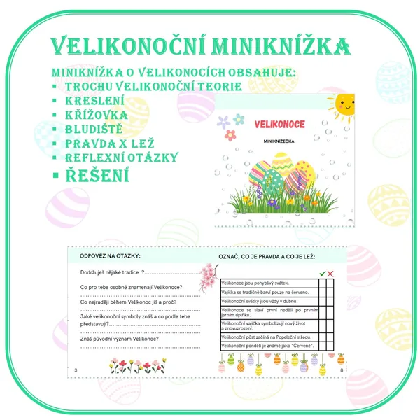 Velikonoční miniknížka 1