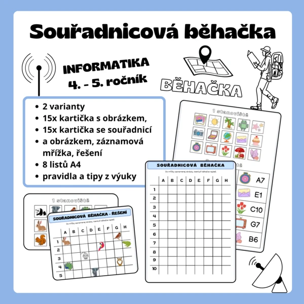 Běhačka - Souřadnice 1