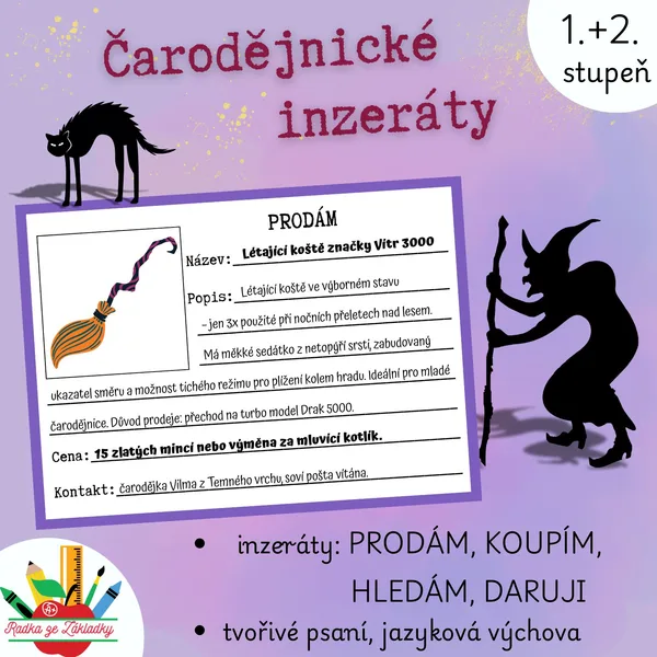 Čarodějnické inzeráty 1