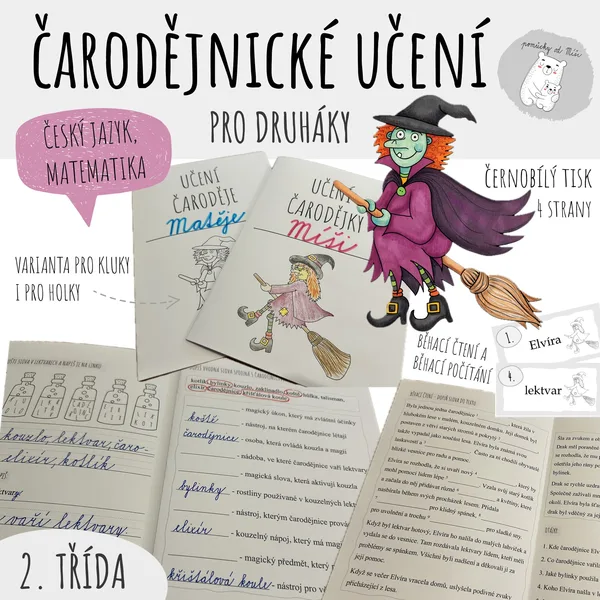 Čarodějnické učení - 2. třída 1