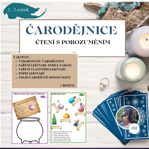 ČARODĚJNICE - PRACOVNÍ LISTY 1