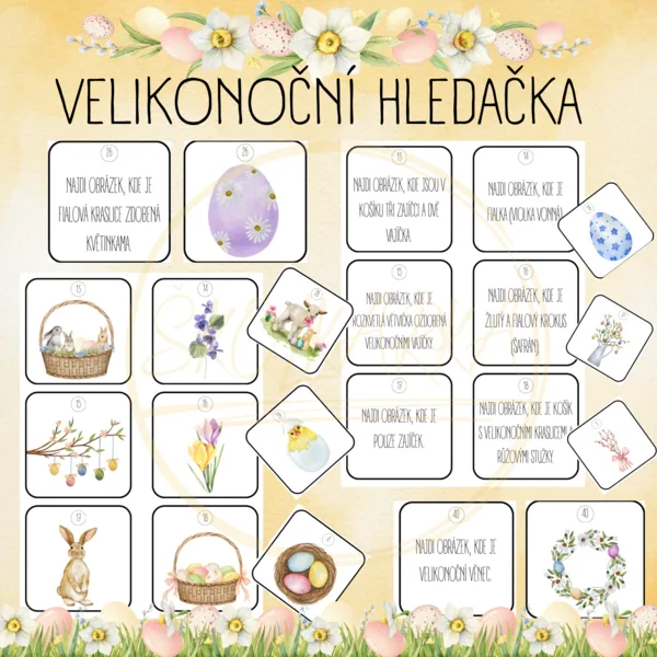 VELIKONOČNÍ HLEDAČKA 1