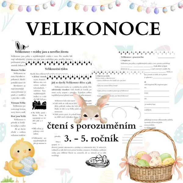 Velikonoce - čtení s porozuměním 1