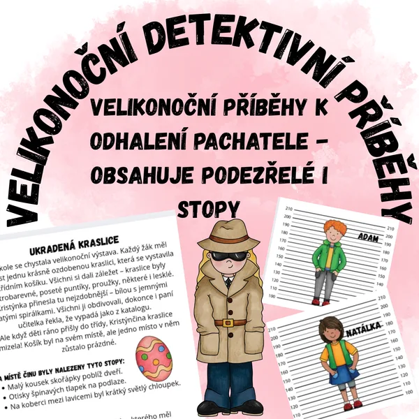 Velikonoční detektivní příběhy - 5 příběhů k odhalení pachatele 1